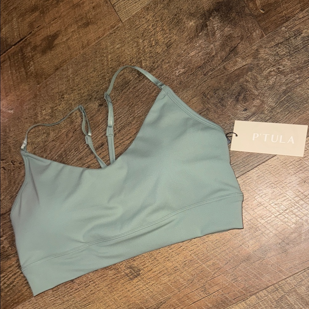 P'tula Women's Mint Sports Bra